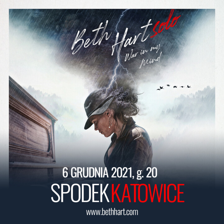 6 grudnia 2021 Beth Hart po raz pierwszy w Polsce zagra Solo! 6 grudnia 2021 Beth Hart po raz pierwszy w Polsce zagra Solo!